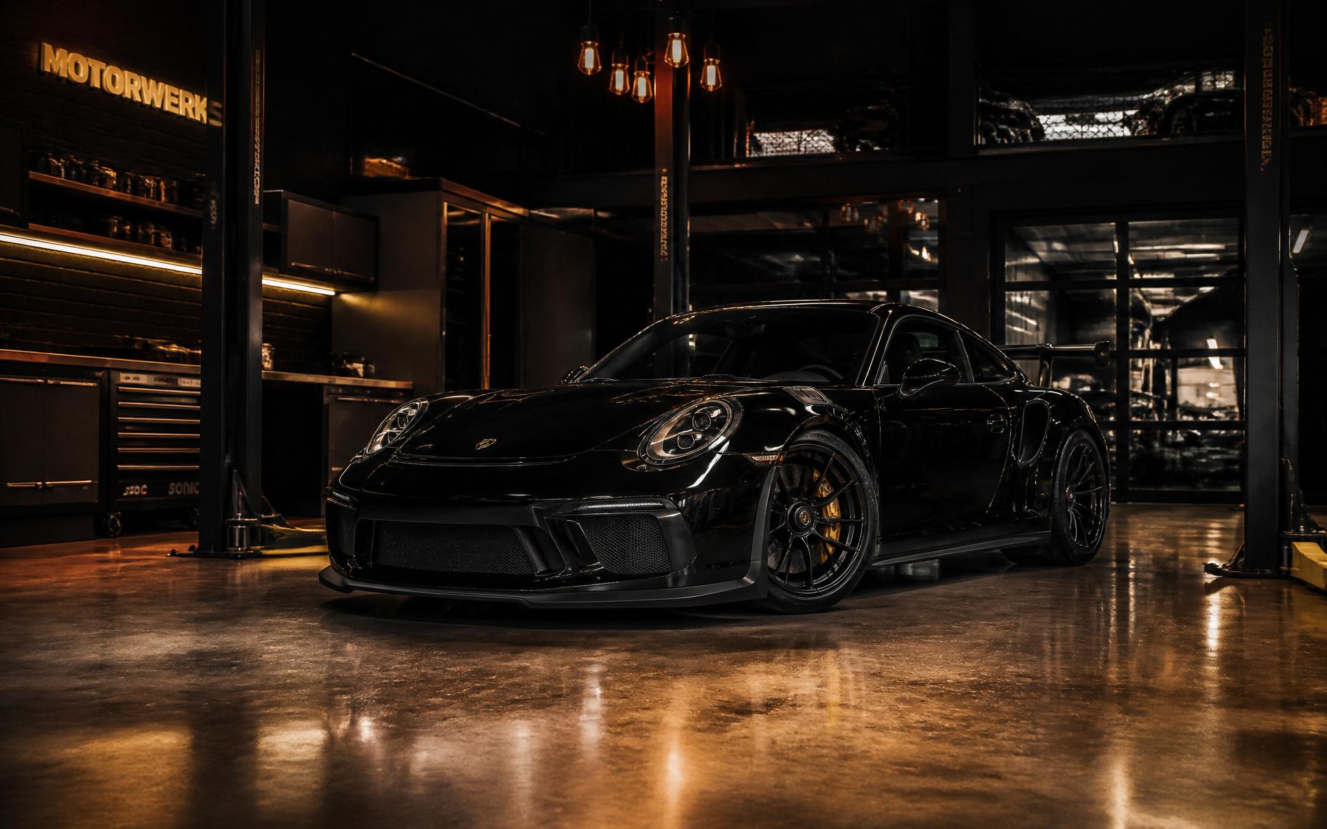 Luxury automotive workshop